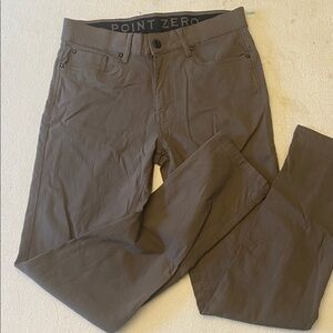 Point Zero Men's Super Flex Pants - Taupe